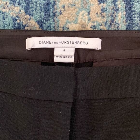 Diane Von Furstenberg Harmony Zip Ankle Leggings - Picture 4 of 8